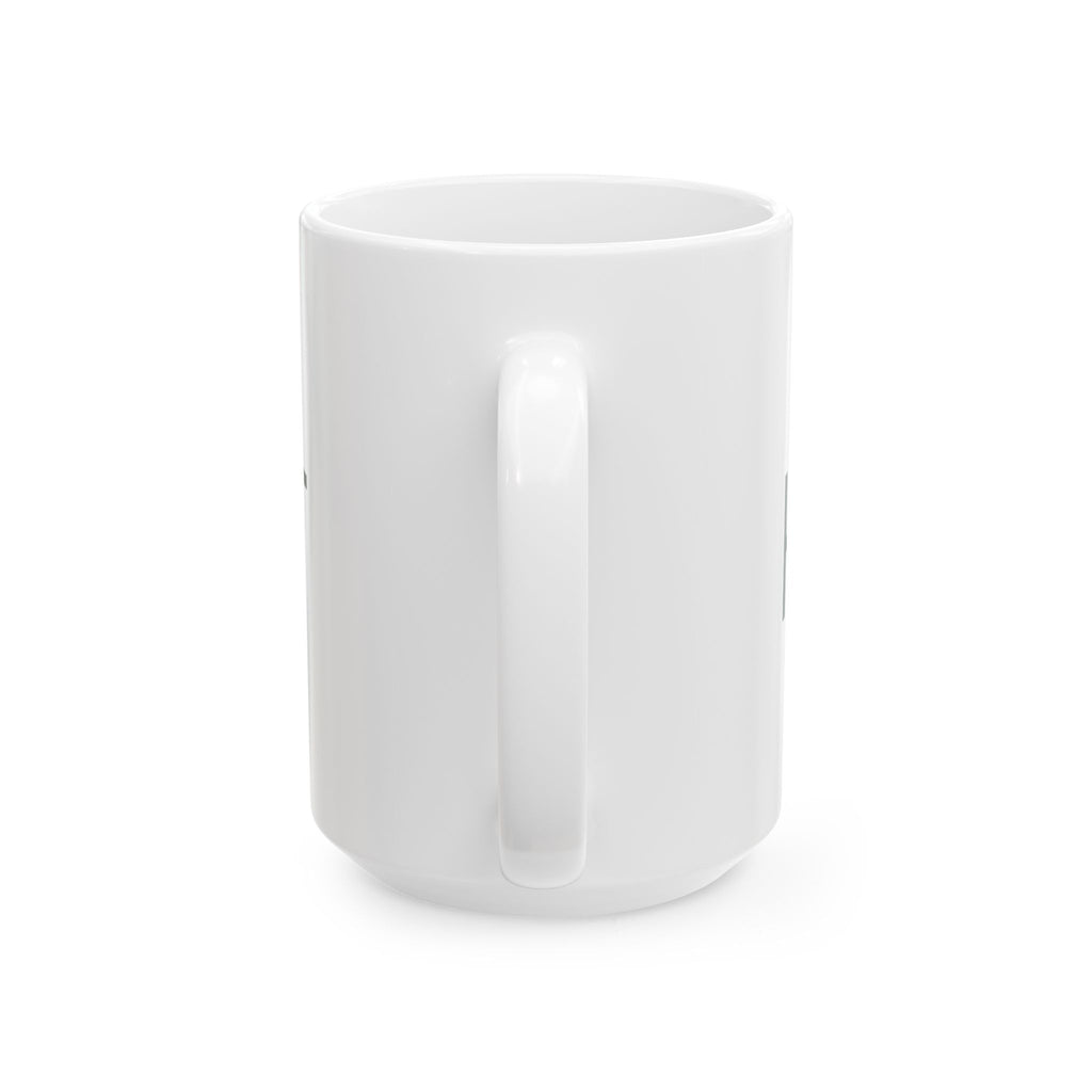 Coffee Hedonist Mug — "Coffee: Our Pure Pleasure" Ceramic Coffee Cup