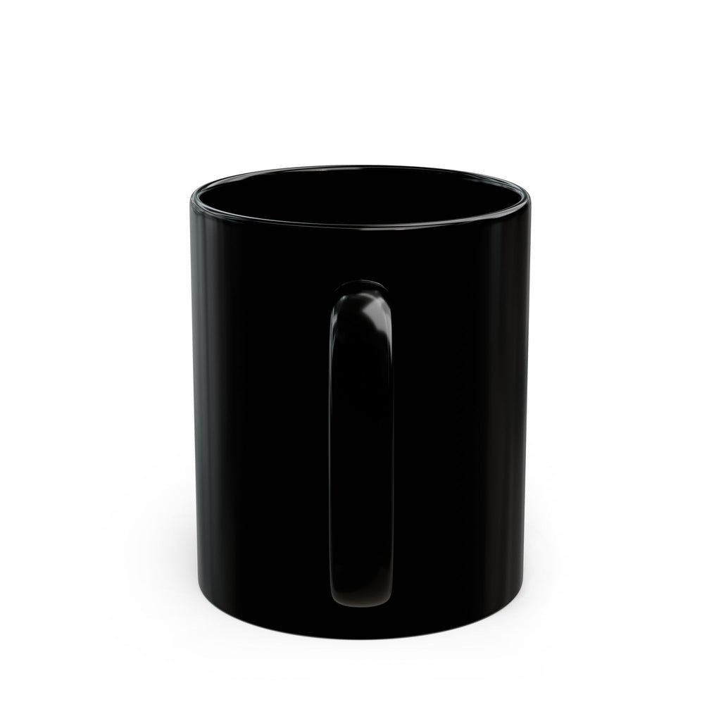 Coffee Hedonist Black Mug — 11oz & 15oz Ceramic Coffee Lover Gift