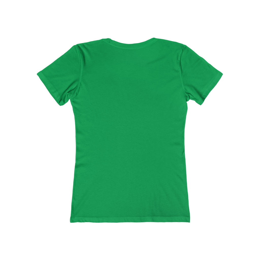 Coffee Hedonist T-Shirt — Boyfriend Tee for Women - Minimal Chest Logo